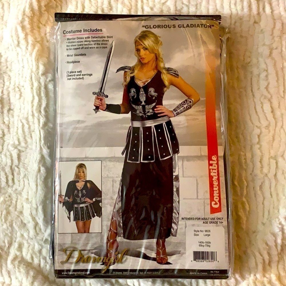 Dreamgirl Glorious Gladiator Costume